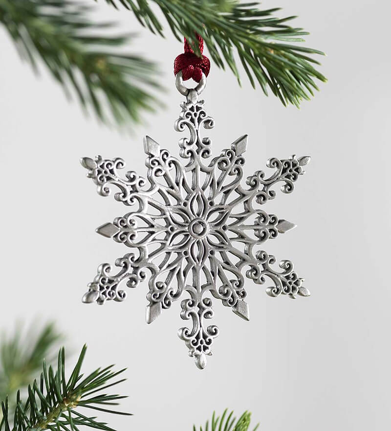 [Special Offer] Solid Pewter Christmas Tree Ornament