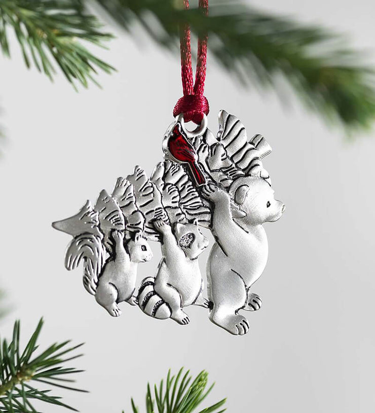 [Special Offer] Solid Pewter Christmas Tree Ornament