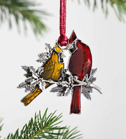 Solid Pewter Christmas Tree Ornament