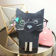 Handmade Glasses Stand Lovely Cat