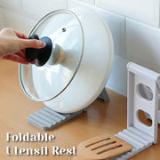 Foldable Kitchen Utensil Rest