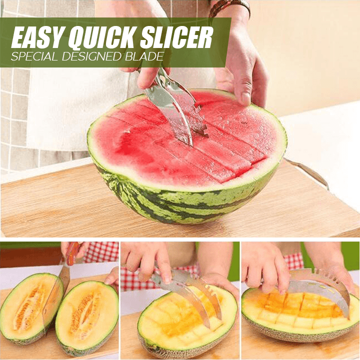 Stainless Steel Melon Slicer