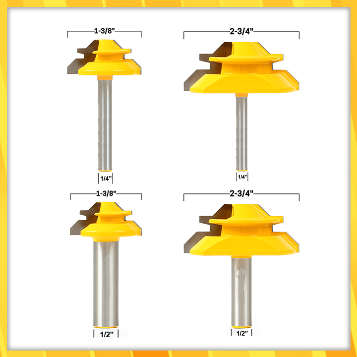 Miter joint Router Bit