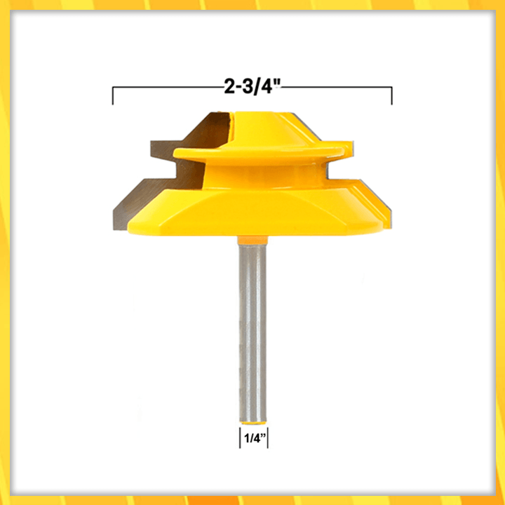 Miter joint Router Bit