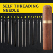 Self-threading Needles