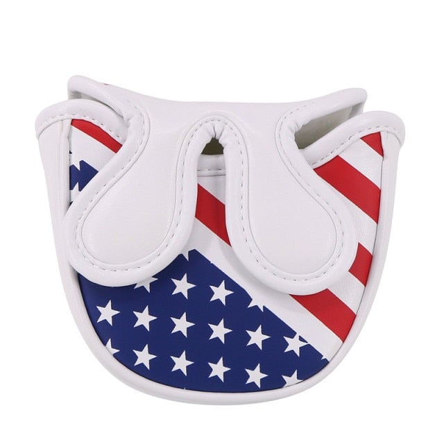 Golf Paradise Stars And Stripes Mallet Putter Clubhead Cover