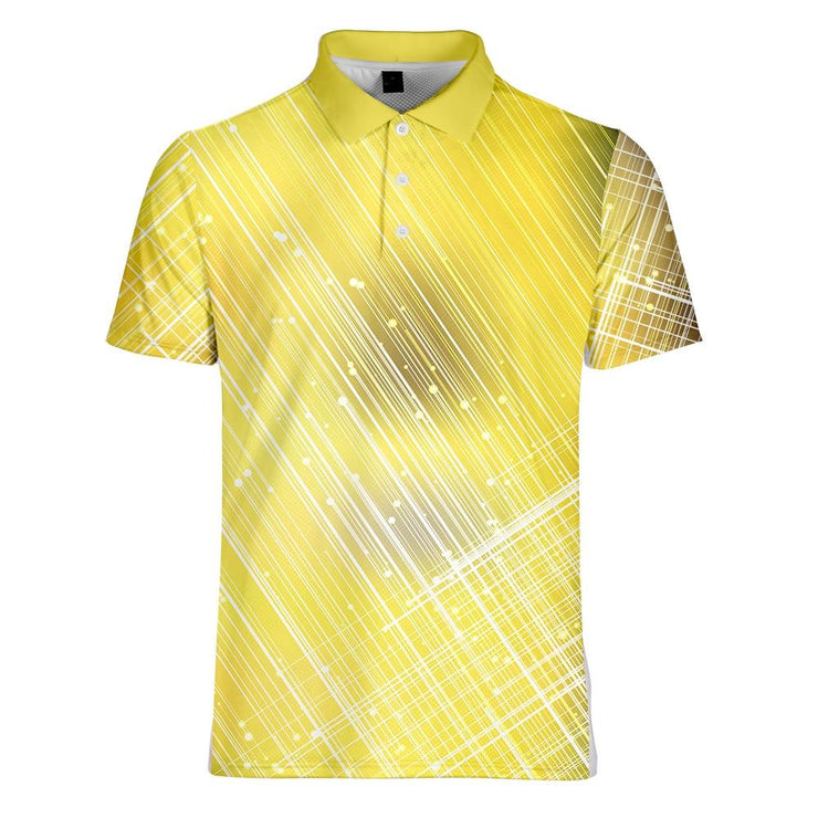 Golf Paradise High-Performance Daffodil Shirt