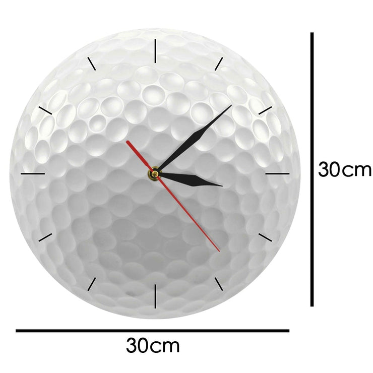 Golf Paradise Golf Ball Clock (No Frame)