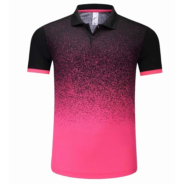 Golf Paradise High-Performance Speck Shirt (Pink)