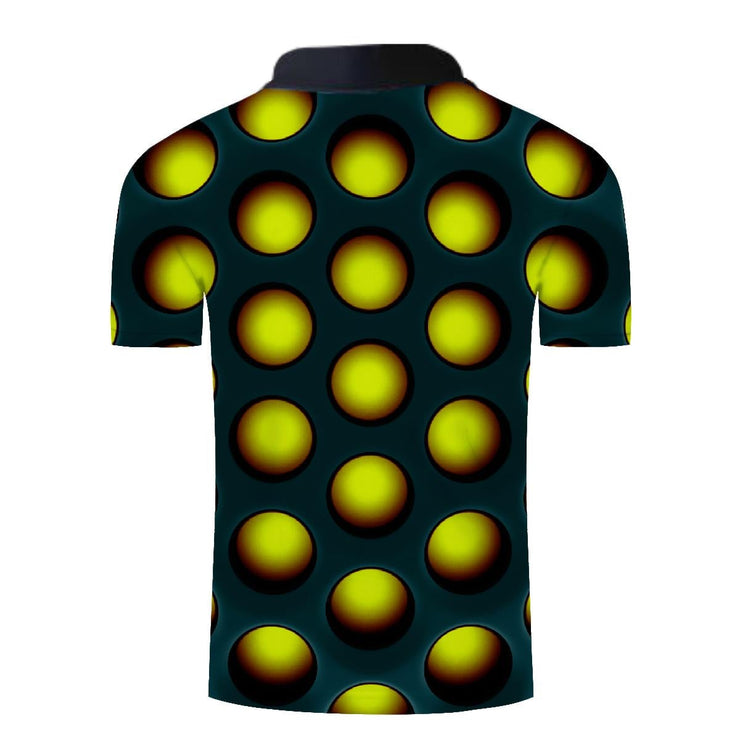 Golf Paradise Cooltech Loud Disco Shirt (Yellow)