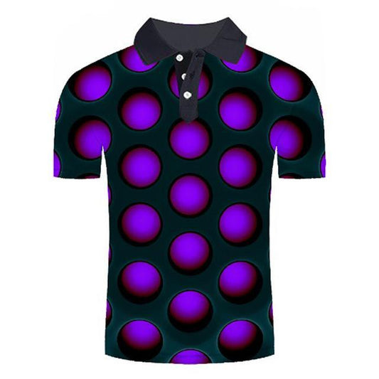 Golf Paradise Cooltech Loud Disco Shirt (Purple)