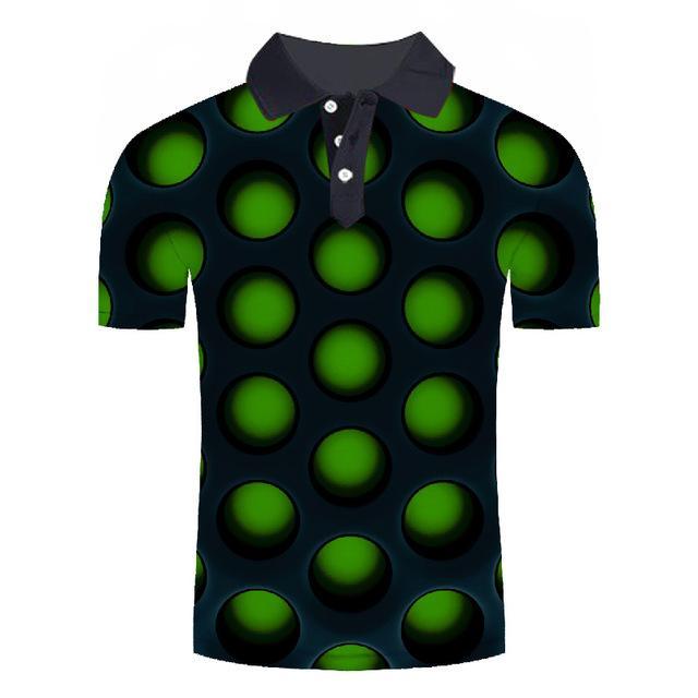 Golf Paradise Cooltech Loud Disco Shirt (Green)