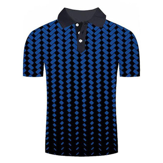 Golf Paradise Cooltech Loud Digital Shirt (Blue)