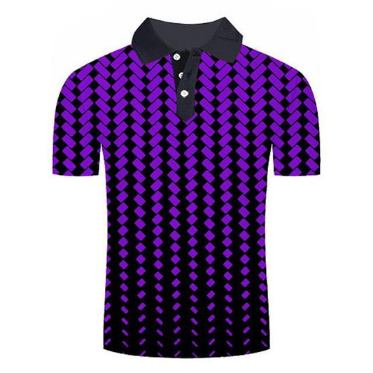 Golf Paradise Cooltech Loud Digital Shirt (Purple)