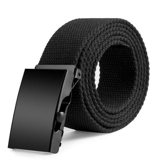 Golf Paradise Athletic Canvas Belt (Black)