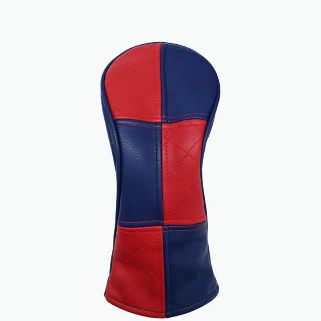 Golf Paradise Red And Blue Checker Wood Clubhead Cover (Driver Only)