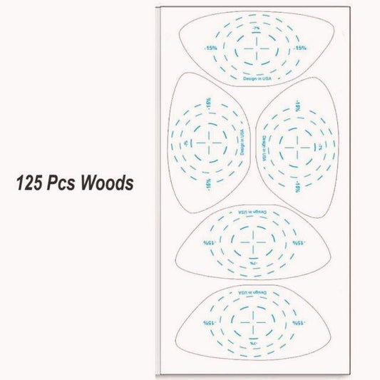 Golf Paradise Hit Tape (125 Pieces of Wood Hit Tape)