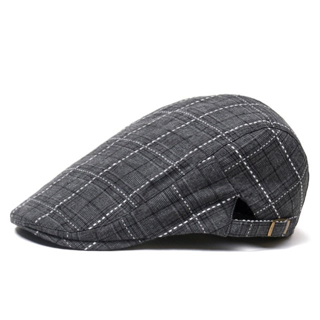 Golf Paradise Classic Flat Cap (Charcoal)