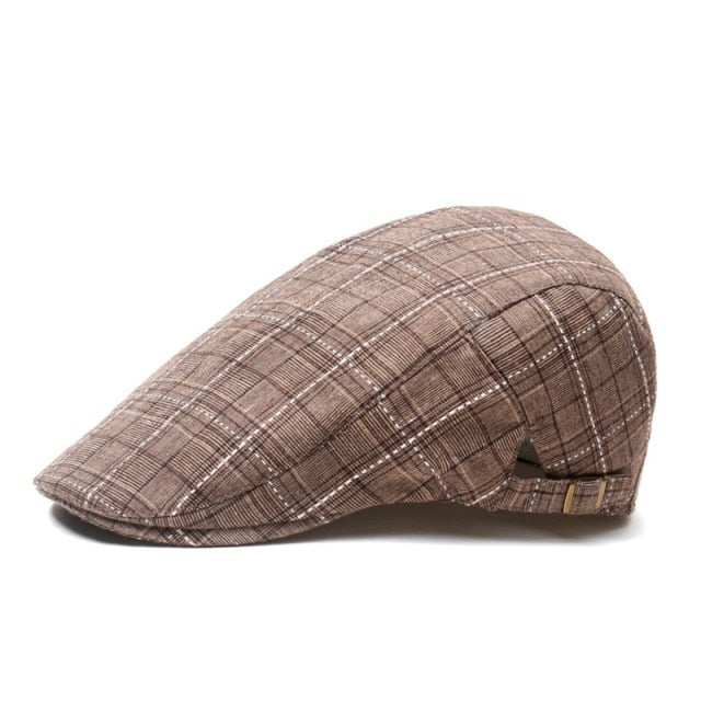 Golf Paradise Classic Flat Cap (Coffee)