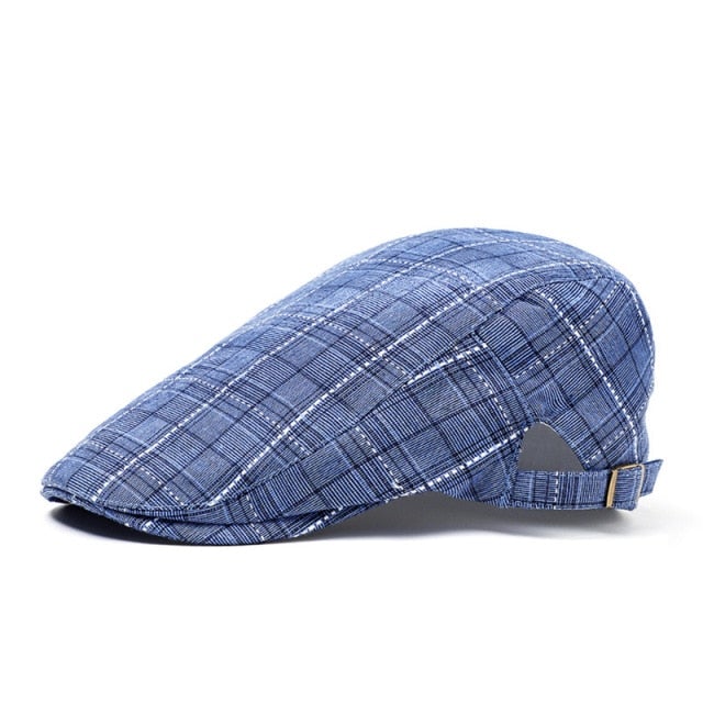 Golf Paradise Classic Flat Cap (Blue)