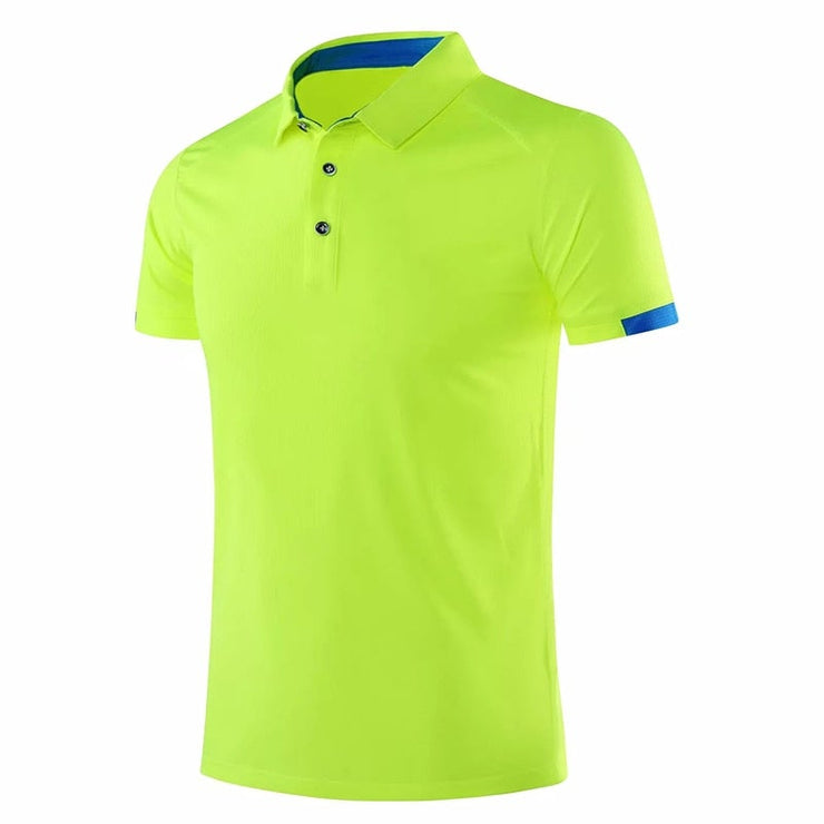 Golf Paradise High-Performance Shirt (Lime)