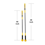 Golf Paradise Flex Rod Swing Trainer (Gold 48 Inch)