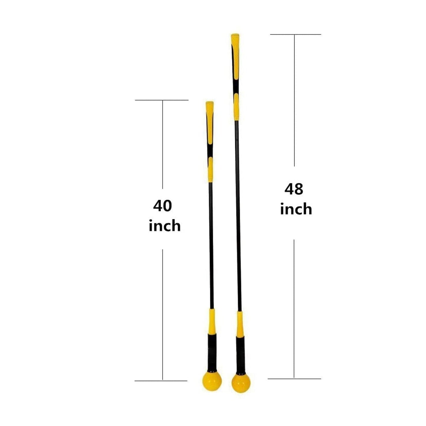 Golf Paradise Flex Rod Swing Trainer (Gold 40 Inch)