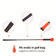 Golf Paradise Flex Rod Swing Trainer (Gold 48 Inch)