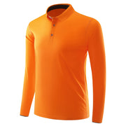 Golf Paradise High-Performance LS Shirt (Orange)