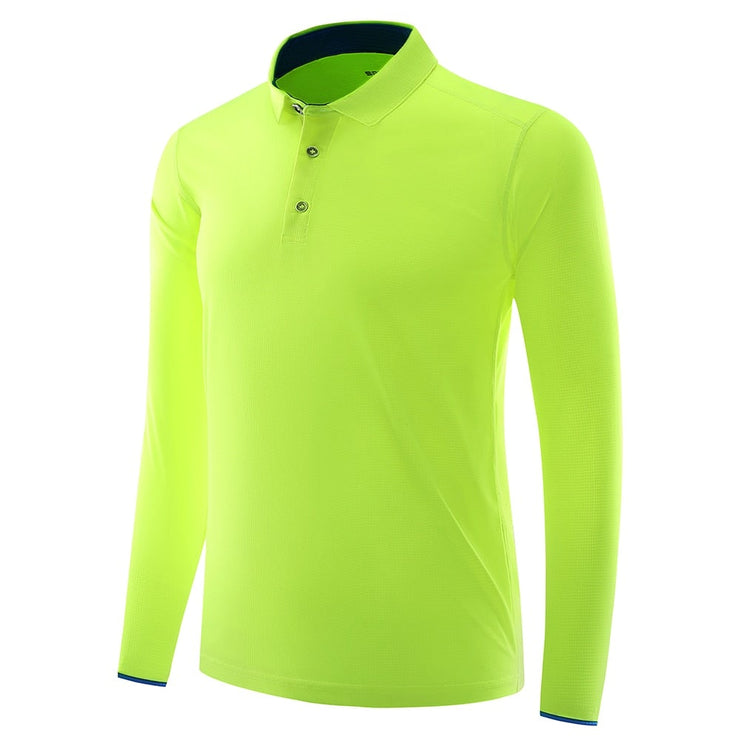 Golf Paradise High-Performance LS Shirt (Lime)