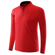 Golf Paradise High-Performance LS Shirt (Red)