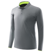 Golf Paradise High-Performance LS Shirt (Gray)