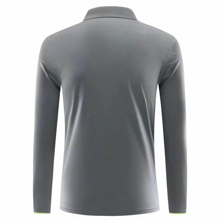 Golf Paradise High-Performance LS Shirt (Gray)