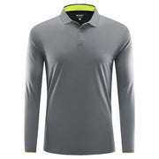 Golf Paradise High-Performance LS Shirt (Gray)