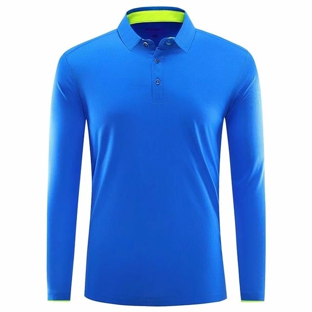 Golf Paradise High-Performance LS Shirt (Blue)