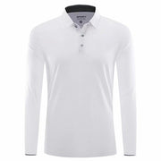 Golf Paradise High-Performance LS Shirt (White)