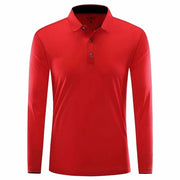 Golf Paradise High-Performance LS Shirt (Red)