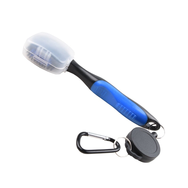 Golf Paradise Double Headed Club Brush (Blue)