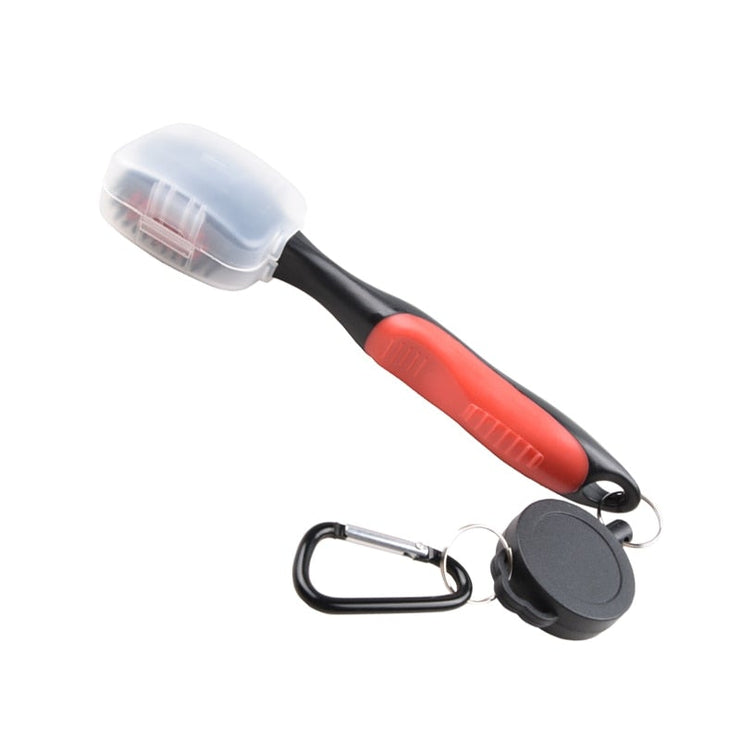 Golf Paradise Double Headed Club Brush (Red)