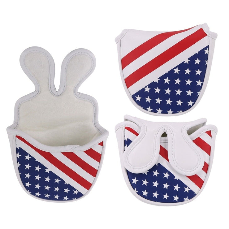 Golf Paradise Stars And Stripes Mallet Putter Clubhead Cover