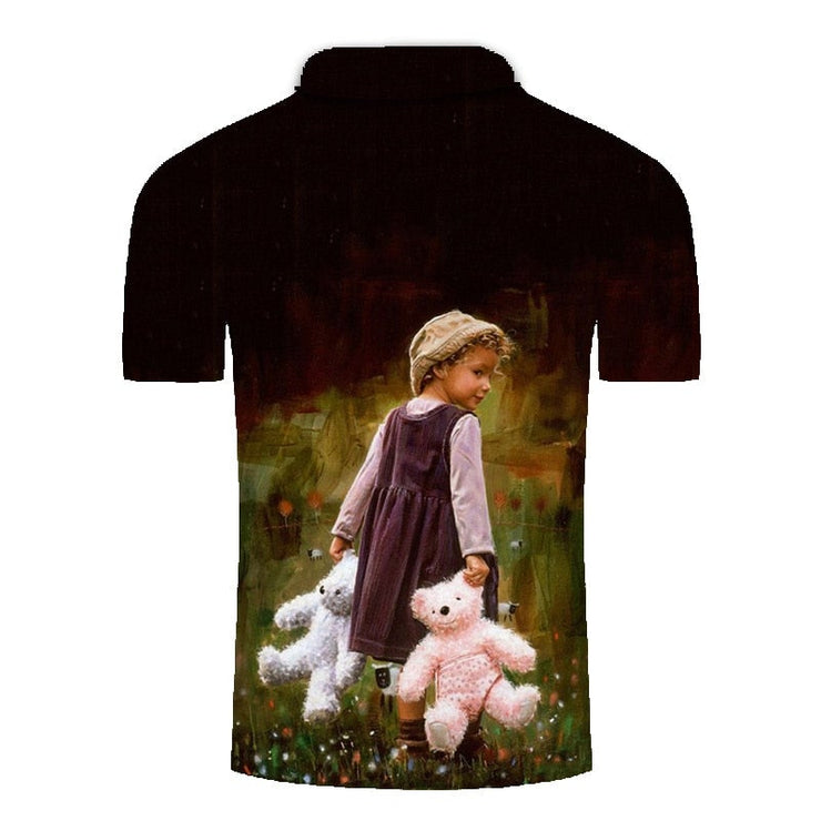 Golf Paradise CoolTech Loud Golf Shirt (Teddy Bear)