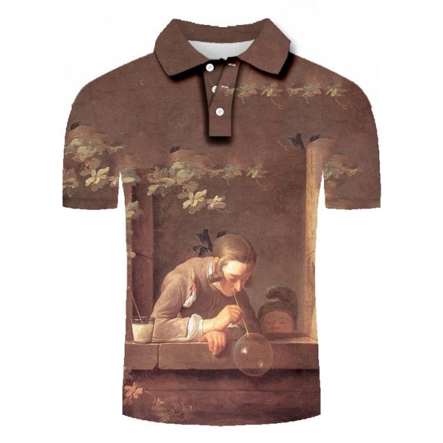 Golf Paradise Cooltech Victorian Loud Shirt (Curiosity)