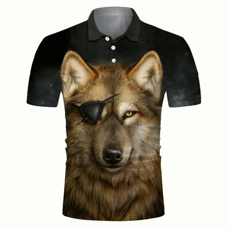 Golf Paradise Cooltech Digital Art Loud Shirt (Staredown)