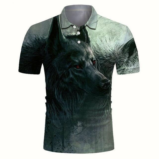 Golf Paradise Cooltech Digital Art Loud Shirt (Leader Of The Pack)