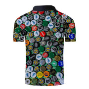 Golf Paradise Cooltech Loud Drink Up Shirt (Bottle Caps Organized)