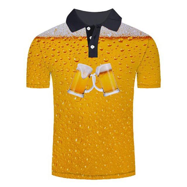 Golf Paradise Cooltech Loud Drink Up Shirt (Cheers Light Bubbles)