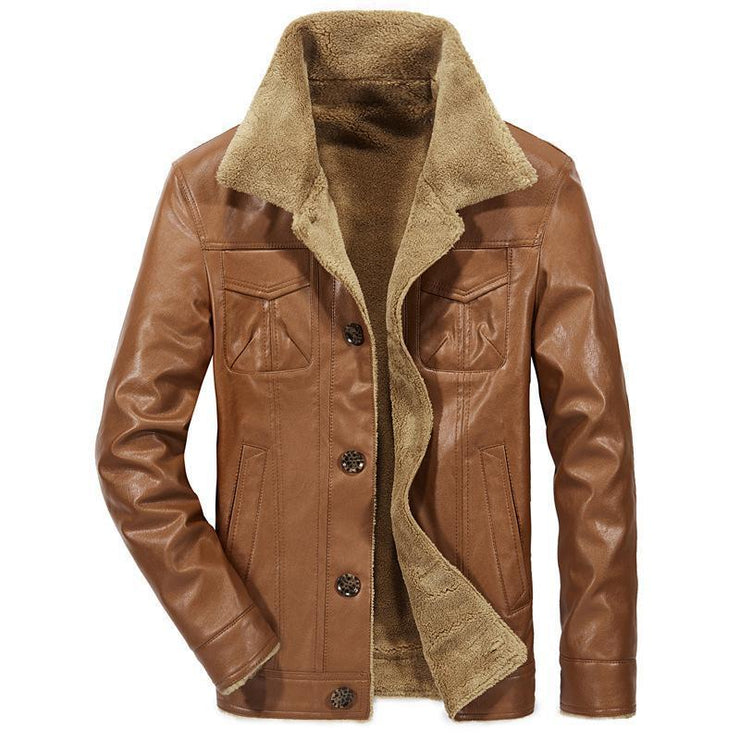 Premium Ridge Winter Leather Jacket