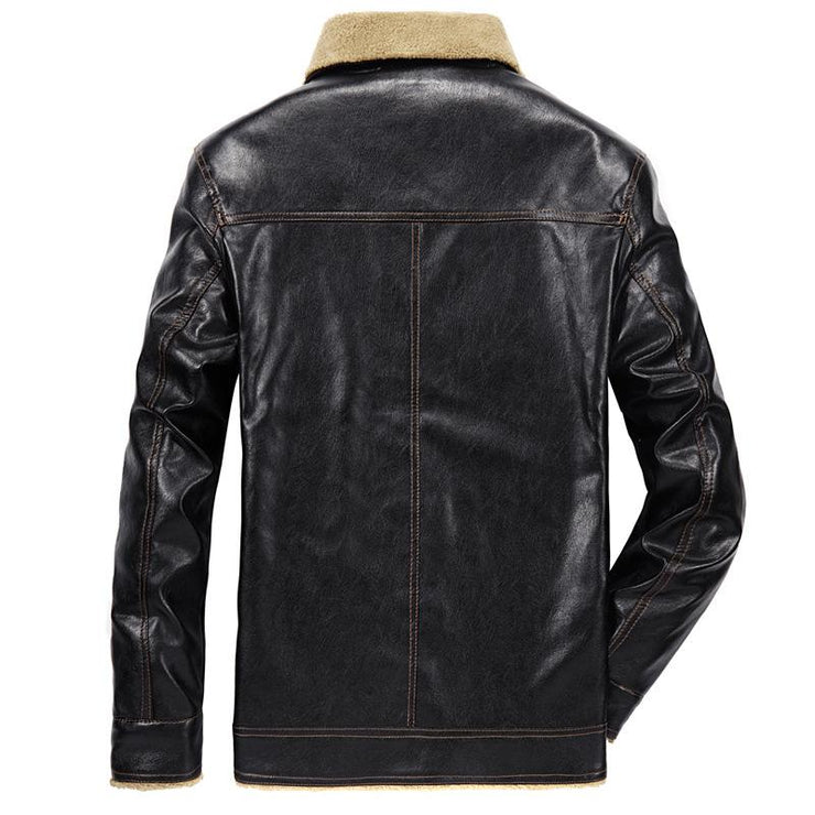 Premium Ridge Winter Leather Jacket