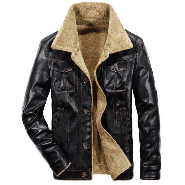 Premium Ridge Winter Leather Jacket