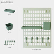 Wall Display Hole Board Storage